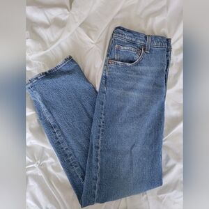 Levi Ribcage Straight Jeans